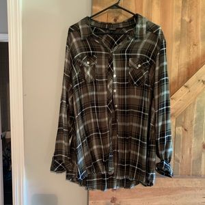 Torrid plaid shirt